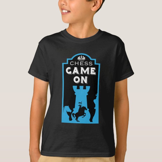 Competitive Chess Players T-Shirt (Front)