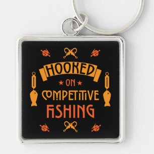 Competitive Fishing Gifts Keychain