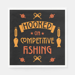 Competitive Fishing Gifts Napkin