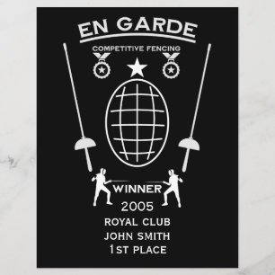 Competitive Sword Fencing