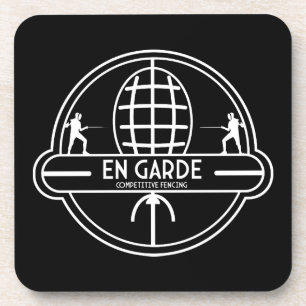 Competitive Sword Fencing Coaster