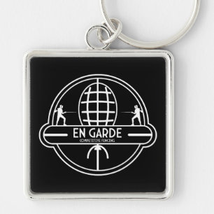 Competitive Sword Fencing Keychain