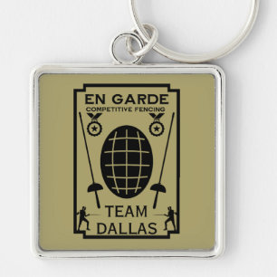 Competitive Sword Fencing Keychain