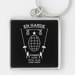 Competitive Sword Fencing Keychain