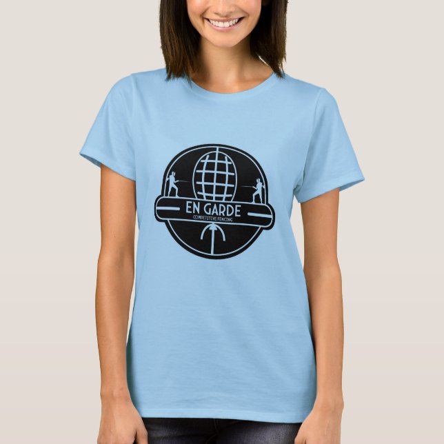 Competitive Sword Fencing T-Shirt (Front)