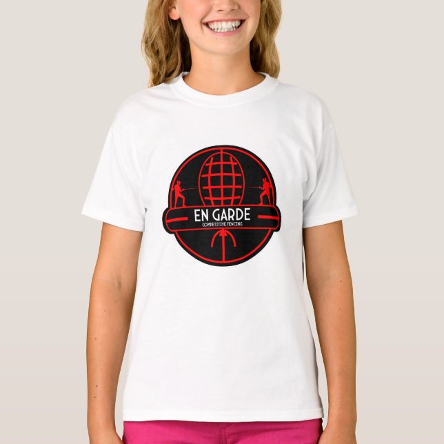 Competitive Sword Fencing T-Shirt (Front)