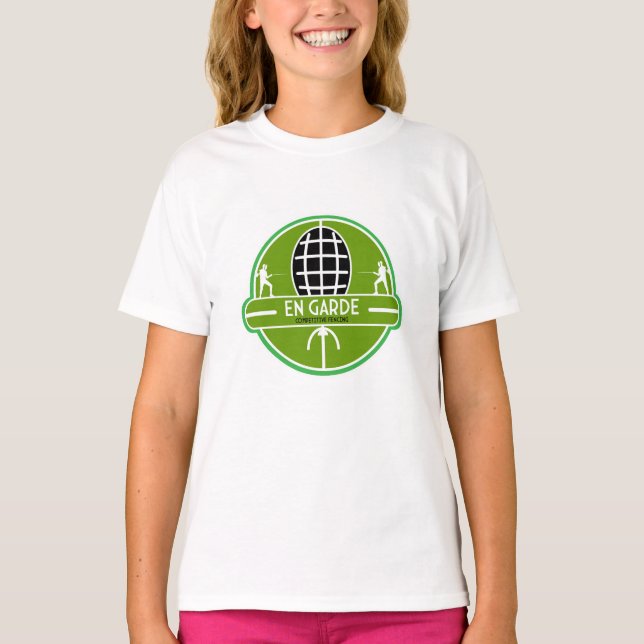 Competitive Sword Fencing T-Shirt (Front)