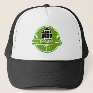 Competitive Sword Fencing Trucker Hat