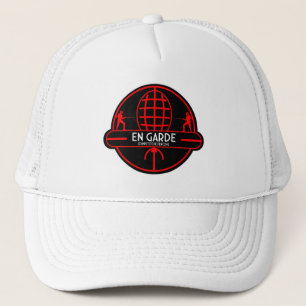 Competitive Sword Fencing Trucker Hat