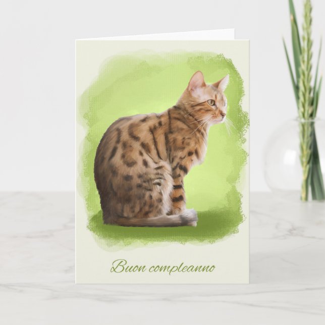compleanno Itali de Buon de carte de voeux de (Devant)