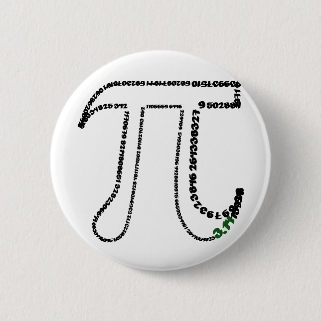 Complete Pi Day 2 Inch Round Button (Front)
