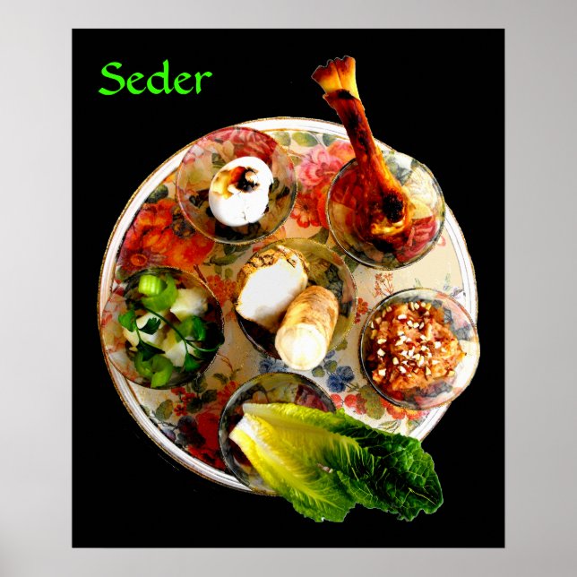 Complete Seder Plate Poster (Front)
