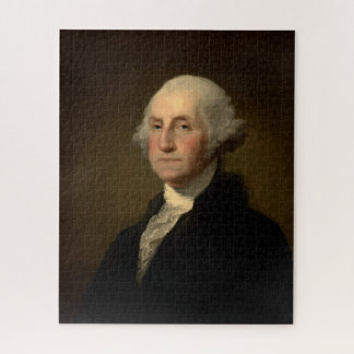 Completed Anthaeneum George Washington, Gilbert St Jigsaw Puzzle