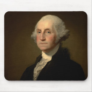 Completed Anthaeneum George Washington, Stuart Mouse Pad