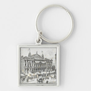 Completed buildings of the People's Palace Keychain