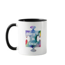"Completed In Christ" Designer Mug