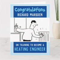 Completed Plumber & Heating Engineer Training Card