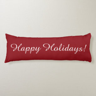 Completely customizable Holidays body pillow