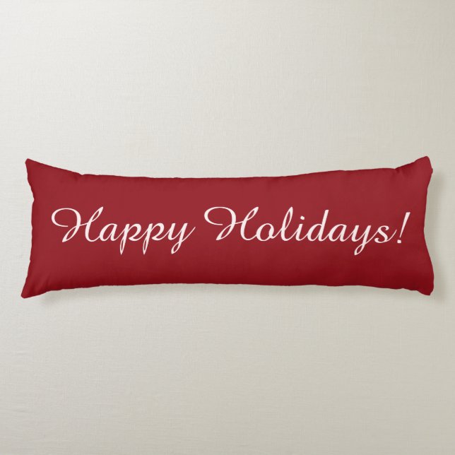 Completely customizable Holidays body pillow (Front)