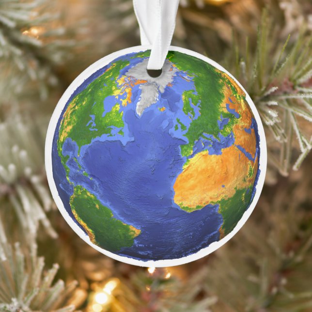 Complétez La Terre Avec Des Données Topographiques (Arbre)