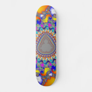 Complex Fractal Pattern: Skateboard