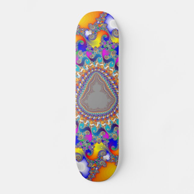 Complex Fractal Pattern: Skateboard (Front)
