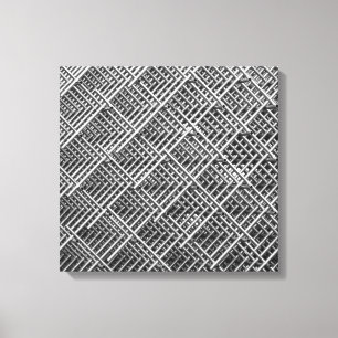 Complex Metal Structure Canvas Print