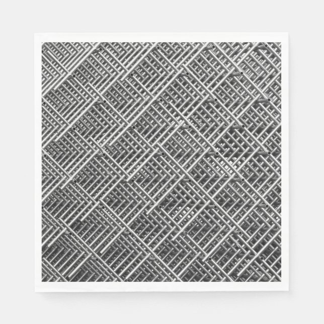 Complex Metal Structure Napkin (Front)