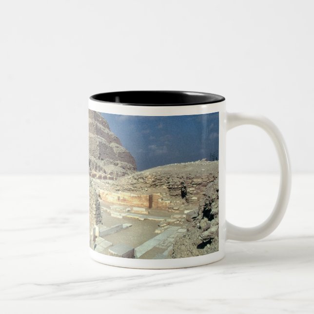 Complex of Djoser including the Step Pyramid Two-Tone Coffee Mug (Right)