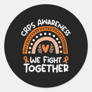 Complex Regional Pain Syndrome Awareness Crps Classic Round Sticker