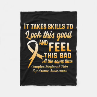 Complex Regional Pain Syndrome Awareness Crps Supp Fleece Blanket