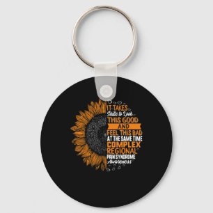 Complex Regional Pain Syndrome Awareness Crps Supp Keychain