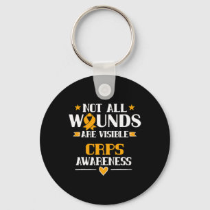 Complex Regional Pain Syndrome Awareness Tee Keychain