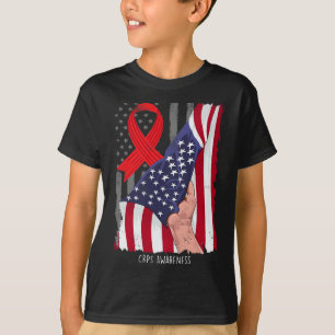 Complex Regional Pain Syndrome CRPS Awareness Amer T-Shirt
