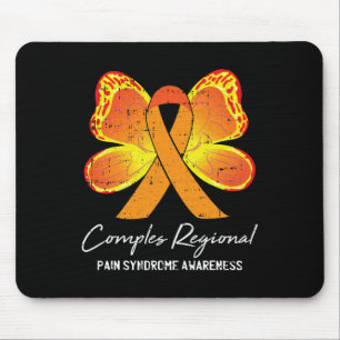 Complex Regional Pain Syndrome Crps Awareness Oran Mouse Pad