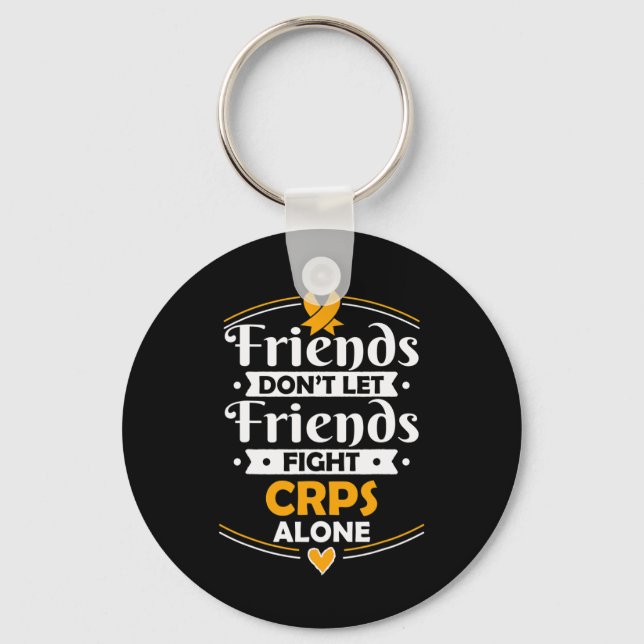 Complex Regional Pain Syndrome Gift - Algodystroph Keychain (Front)