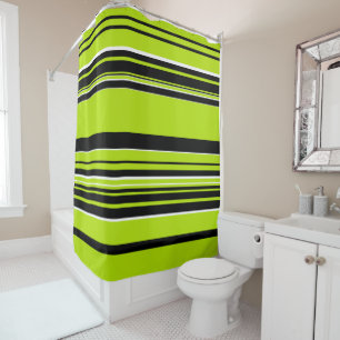 Complex Stripes - Lime Green