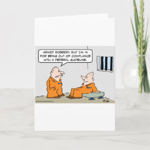 compliance federal guideline prisoners card