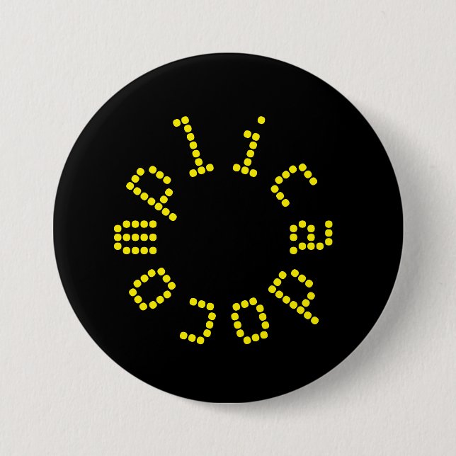 complicado 3 inch round button (Front)