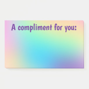 Compliment Post-It Notes