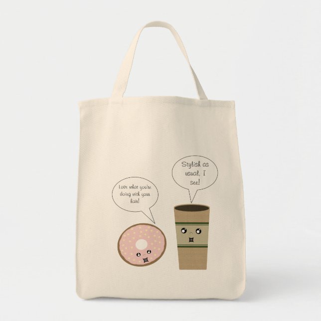 Complimentary Coffee and Doughnut Bag (Front)