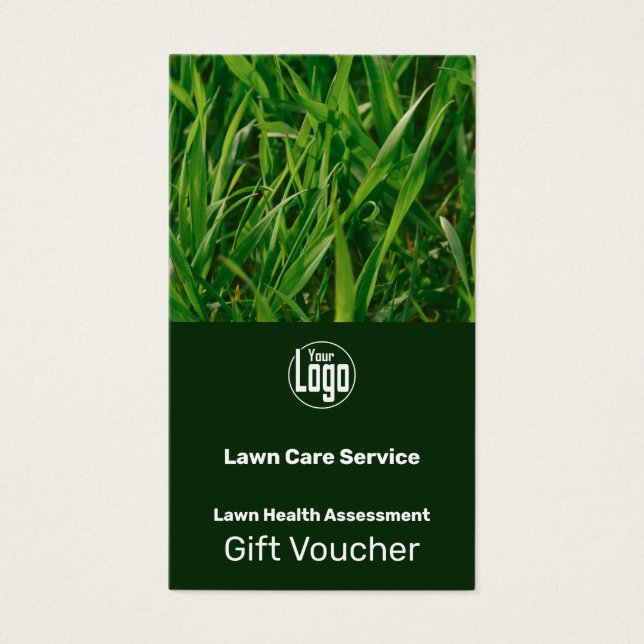 Complimentary Garden Service Gift Voucher Card (Devant)