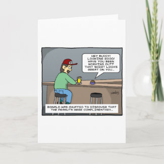 Complimentary Nuts Card