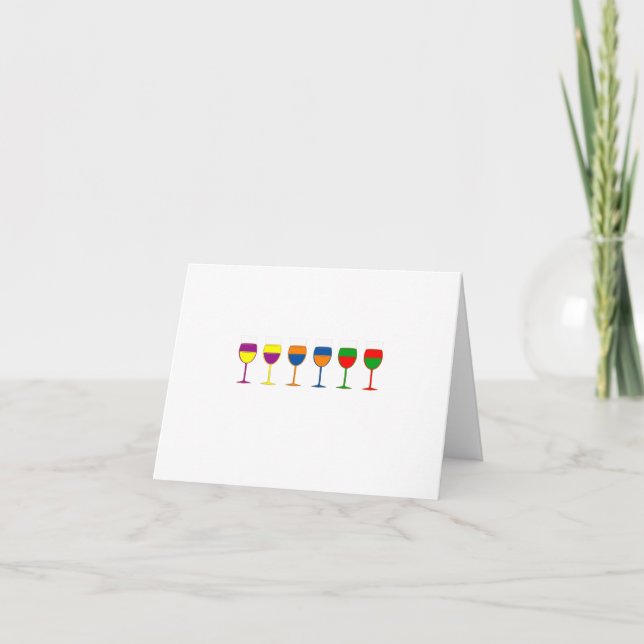 Complimentary Wine Notecard (Front)