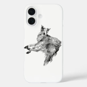 Composed in Motion – Silken Windhound iPhone 16 Case