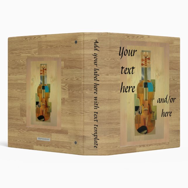 Composed Violin Binder (Background)