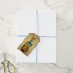 Composed Violin Gift Tags