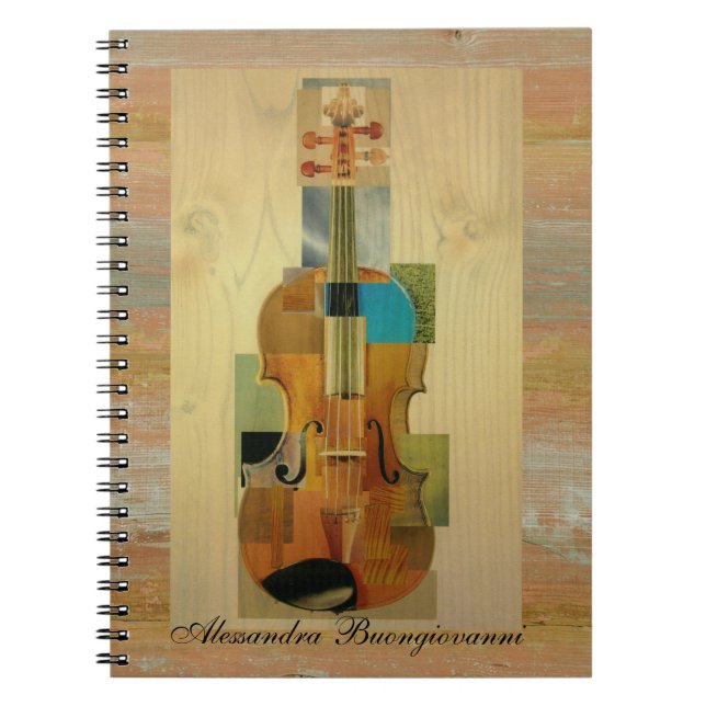 Composed Violin Notebook (Front)