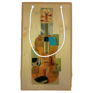 Composed Violin Small Gift Bag