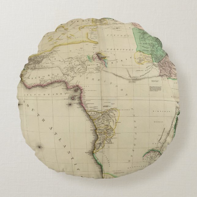 Composite Africa Round Pillow (Front)